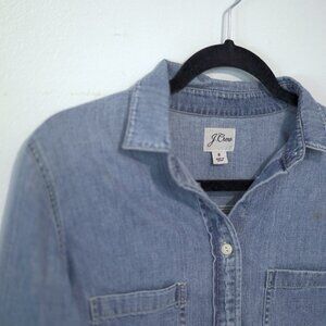 J.Crew Women's Denim Chambray Shirt